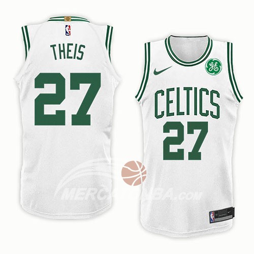 Maglia NBA Boston Celtics Daniel Theis Association 2018 Bianco